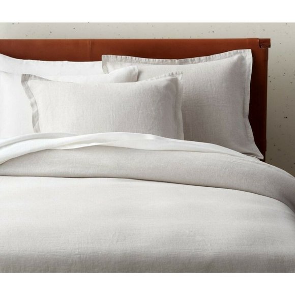 CB2 Bedding New Cb2 Linen Flax King Duvet Cover 6 X 92 Inch Bedding Poshmark
